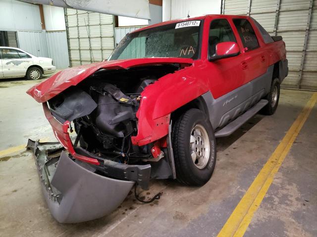 Photo 2 from auction – 2002 CHEVROLET AVALANCHE with VIN 3GNEK13T32G161332