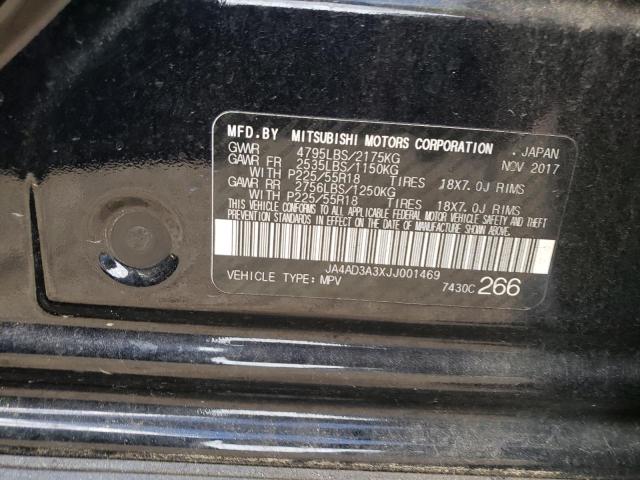 Photo 10 from auction – 2018 MITSUBISHI OUTLANDER with VIN JA4AD3A3XJJ001469