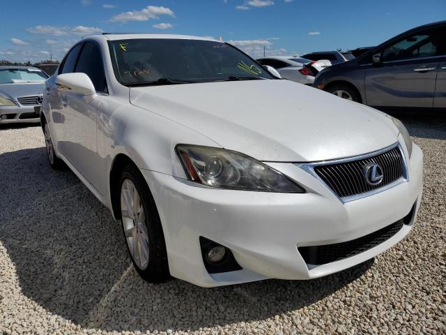 LEXUS IS 250 2012 with VIN JTHCF5C22C5055528 - Photo from auction