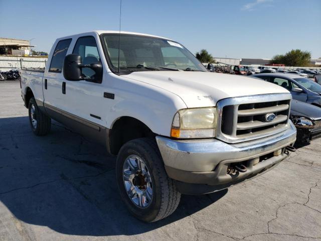 FORD F250 SUPER 2002 with VIN 1FTNW21F42ED17515 - Photo from auction