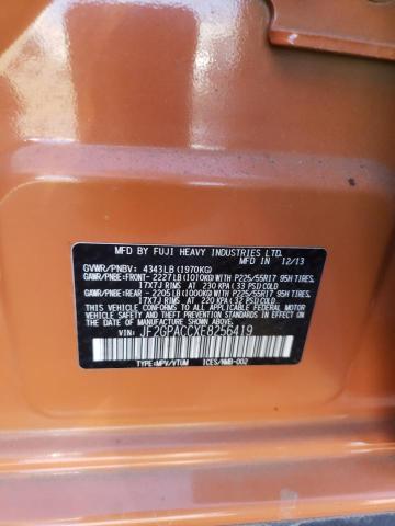 Фото 10 с аукциона – 2014 SUBARU XV CROSSTR с VIN JF2GPACCXE8256419