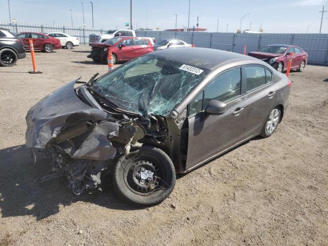 Photo 2 from auction – 2012 HONDA CIVIC LX with VIN 2HGFB2F5XCH585268