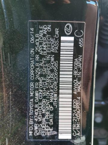 Photo 10 from auction – 2014 LEXUS ES 300H with VIN JTHBW1GG9E2069585