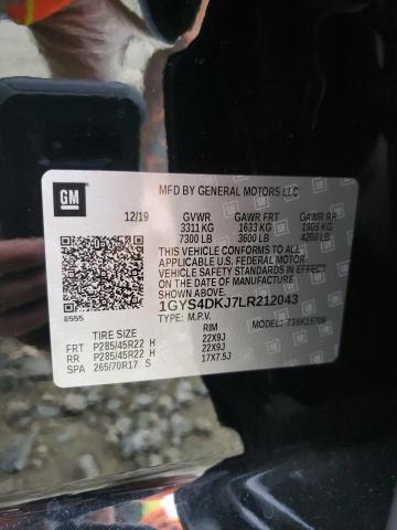 Photo 10 from auction – 2020 CADILLAC ESCALADE P with VIN 1GYS4DKJ7LR212043