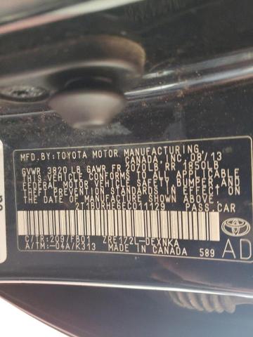 Photo 10 from auction – 2014 TOYOTA COROLLA L with VIN 2T1BURHE6EC011129