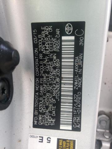 Photo 10 from auction – 2015 TOYOTA PRIUS V with VIN JTDZN3EU8FJ031859