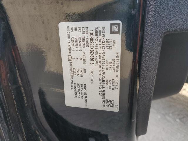 Photo 10 from auction – 2011 CHEVROLET SILVERADO with VIN 1GCRKSE3XBZ433615