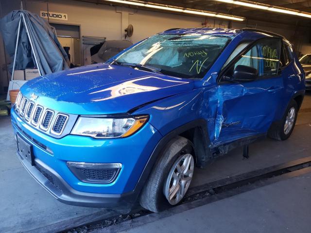 Photo 2 from auction – 2018 JEEP COMPASS SP with VIN 3C4NJCAB8JT468003