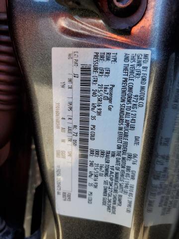 Photo 10 from auction – 2016 FORD FOCUS SE with VIN 1FADP3K27GL363987