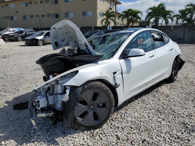 Photo 2 from auction – 2022 TESLA MODEL 3 with VIN 5YJ3E1EB4NF129060