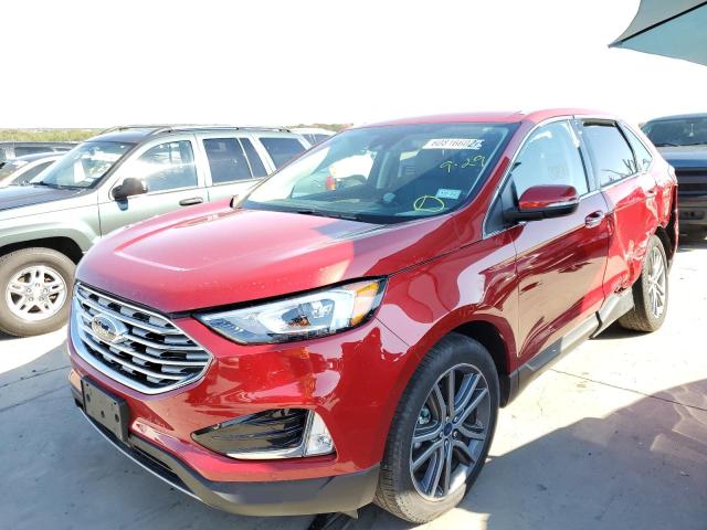 Photo 2 from auction – 2020 FORD EDGE TITAN with VIN 2FMPK3K90LBB53109