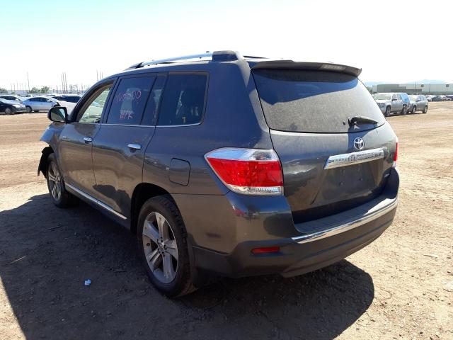 Photo 3 from auction – 2013 TOYOTA HIGHLANDER with VIN 5TDDK3EHXDS187441