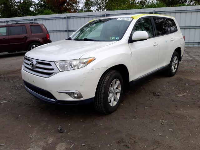 Photo 2 from auction – 2012 TOYOTA HIGHLANDER with VIN 5TDBK3EH1CS107045