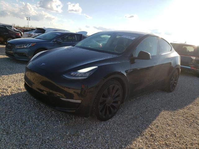 Photo 2 from auction – 2020 TESLA MODEL Y with VIN 5YJYGDEF9LF017243