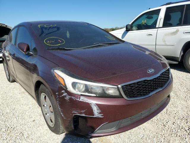 KIA FORTE LX 2017 with VIN 3KPFK4A76HE159115 - Photo from auction