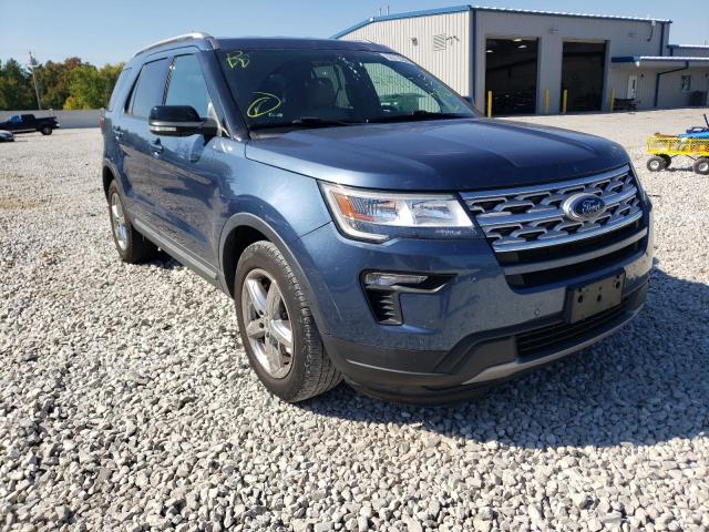 FORD EXPLORER X 2018 with VIN 1FM5K7D87JGC14478 - Photo from auction