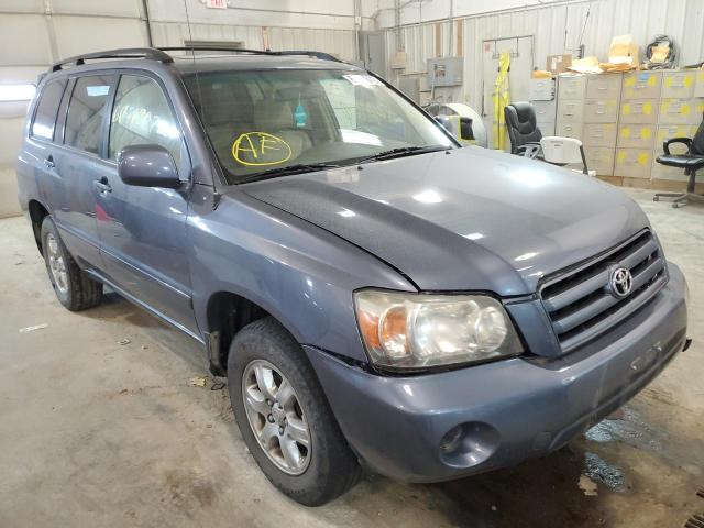 TOYOTA HIGHLANDER 2004 with VIN JTEEP21A340031958 - Photo from auction