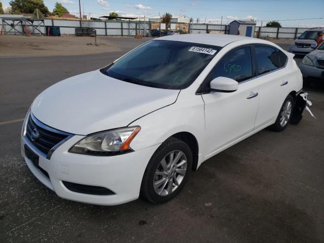 Photo 2 from auction – 2015 NISSAN SENTRA with VIN 3N1AB7AP4FY316425