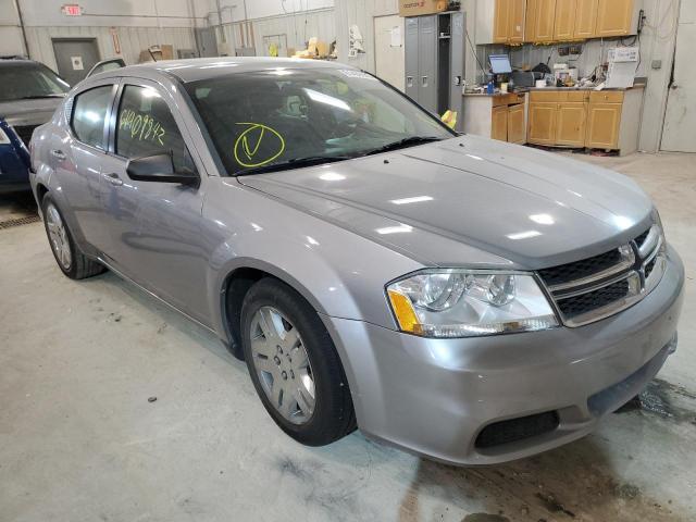 DODGE AVENGER SE 2013 with VIN 1C3CDZAG3DN748286 - Photo from auction