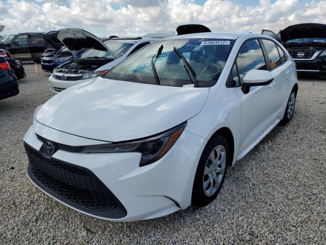 Photo 2 from auction – 2021 TOYOTA COROLLA LE with VIN 5YFEPMAEXMP174589