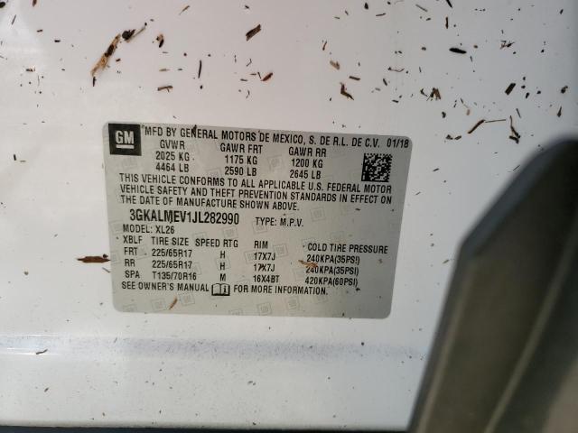 Photo 10 from auction – 2018 GMC TERRAIN SL with VIN 3GKALMEV1JL282990