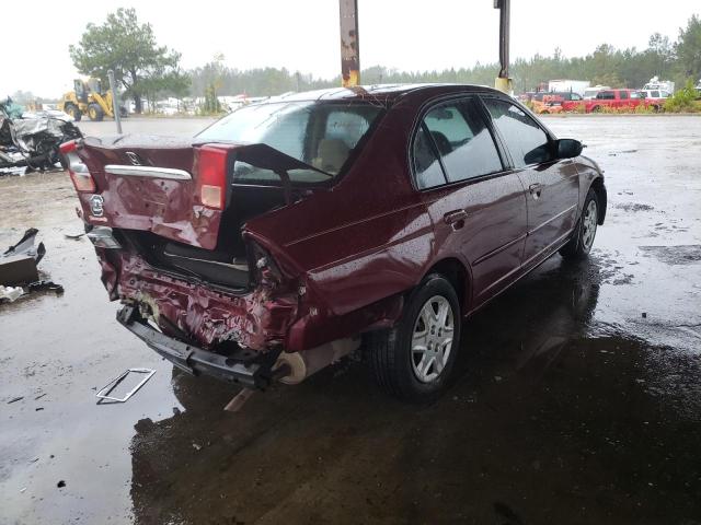 Photo 4 from auction – 2003 HONDA CIVIC with VIN 2HGES16543H580573