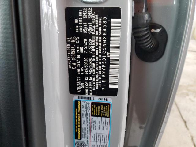 Photo 10 from auction – 2022 KIA TELLURIDE with VIN 5XYP5DHC3NG284585