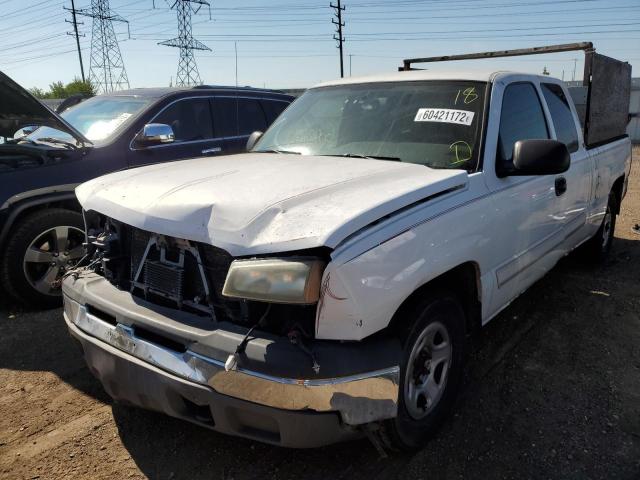 Photo 2 from auction – 2004 CHEVROLET SILVERADO with VIN 2GCEC19T641286737