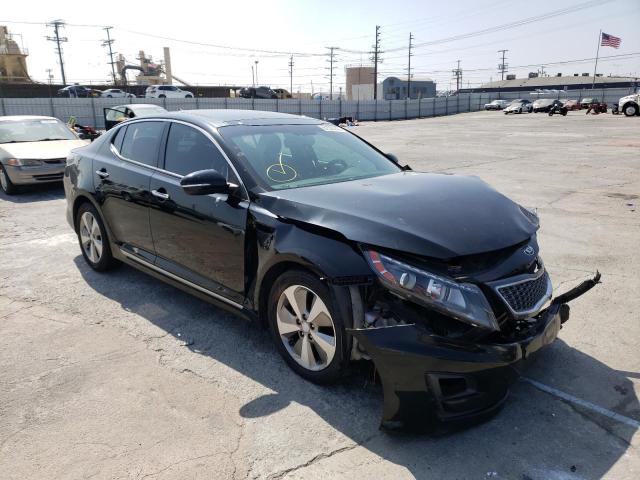 KIA OPTIMA HYB 2014 with VIN KNAGN4AD6E5068383 - Photo from auction