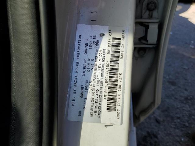 Photo 10 from auction – 2012 MAZDA 3 I with VIN JM1BL1L89C1601803