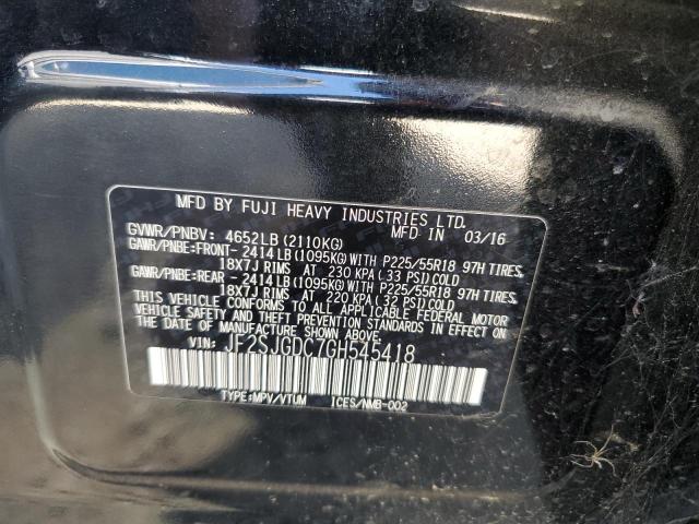 Photo 10 from auction – 2016 SUBARU FORESTER 2 with VIN JF2SJGDC7GH545418