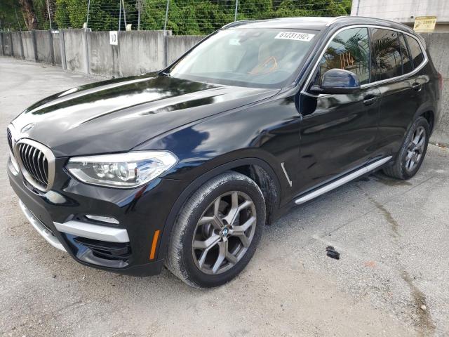 BMW X3 SDRIVE3 2020 with VIN 5UXTY3C08L9D10045 - Photo from auction