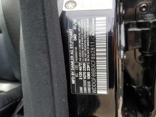 Photo 10 from auction – 2012 MERCEDES-BENZ C 300 4MAT with VIN WDDGF8BB3CF862811