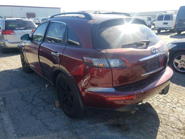 Photo 3 from auction – 2005 INFINITI FX35 with VIN JNRAS08W75X211234