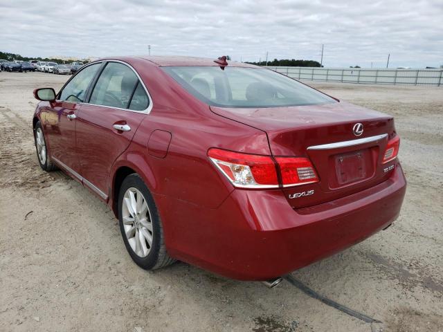 Photo 3 from auction – 2010 LEXUS ES 350 with VIN JTHBK1EGXA2389166