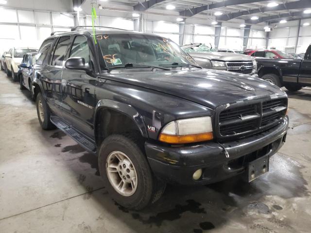 DODGE DURANGO 2000 with VIN 1B4HS28Z3YF175487 - Photo from auction