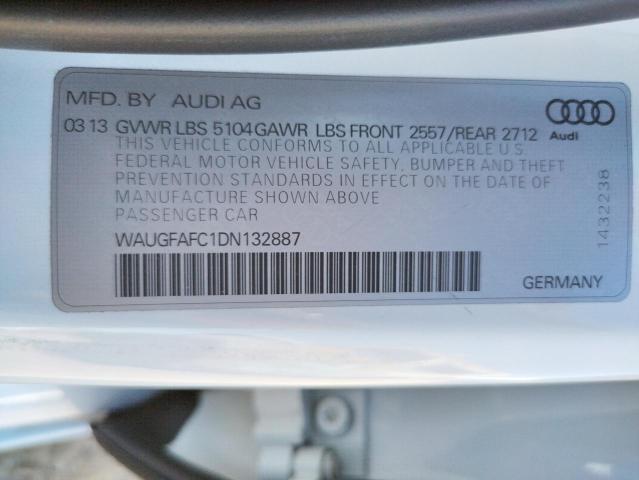 Photo 10 from auction – 2013 AUDI A6 PREMIUM with VIN WAUGFAFC1DN132887