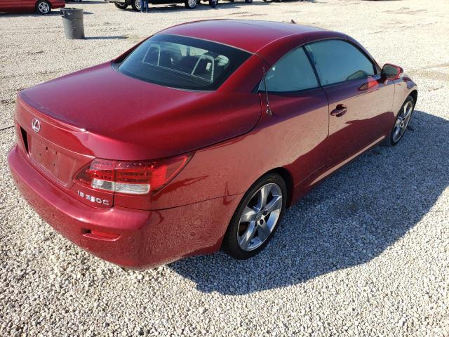 Photo 4 from auction – 2011 LEXUS IS 350 with VIN JTHFE2C27B2506208