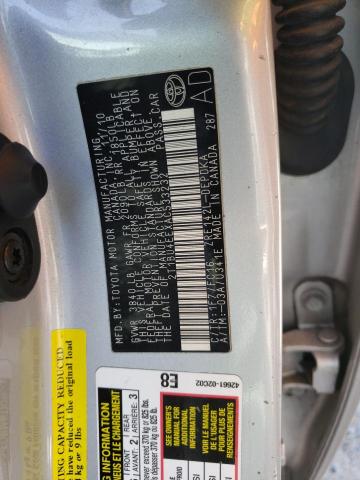 Photo 10 from auction – 2010 TOYOTA COROLLA BA with VIN 2T1BU4EEXAC533232
