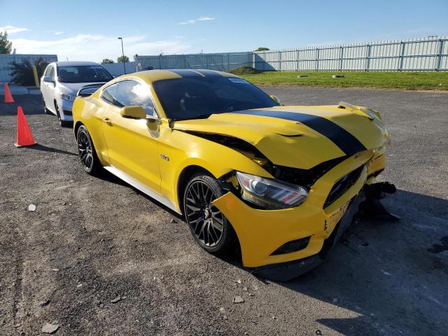 FORD MUSTANG GT 2015 with VIN 1FA6P8CF0F5357491 - Photo from auction