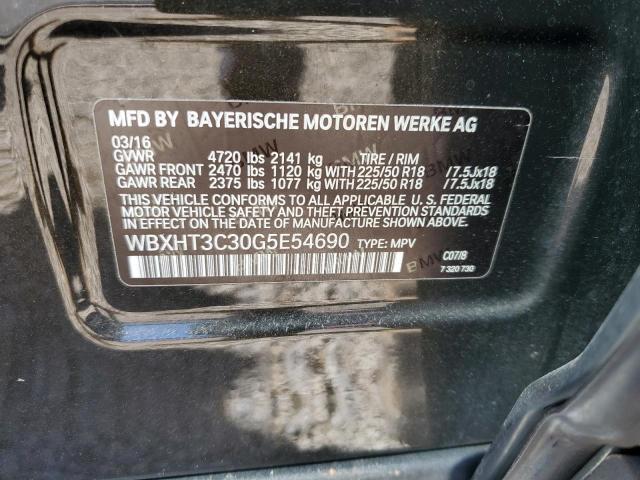 Photo 10 from auction – 2016 BMW X1 XDRIVE2 with VIN WBXHT3C30G5E54690