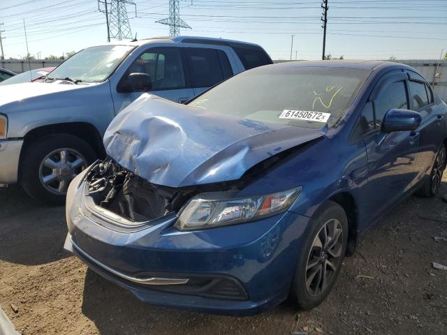 Photo 2 from auction – 2014 HONDA CIVIC EX with VIN 19XFB2F83EE225573