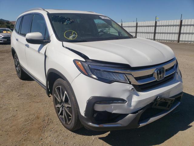 HONDA PILOT ELIT 2021 with VIN 5FNYF6H01MB074138 - Photo from auction