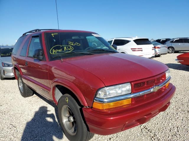 CHEVROLET BLAZER 2004 with VIN 1GNCS18X94K124705 - Photo from auction