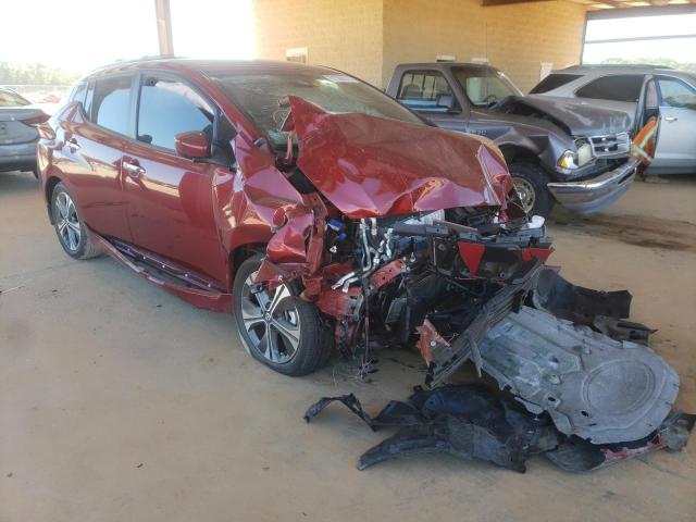 NISSAN LEAF SV 2022 with VIN 1N4AZ1CV6NC556185 - Photo from auction