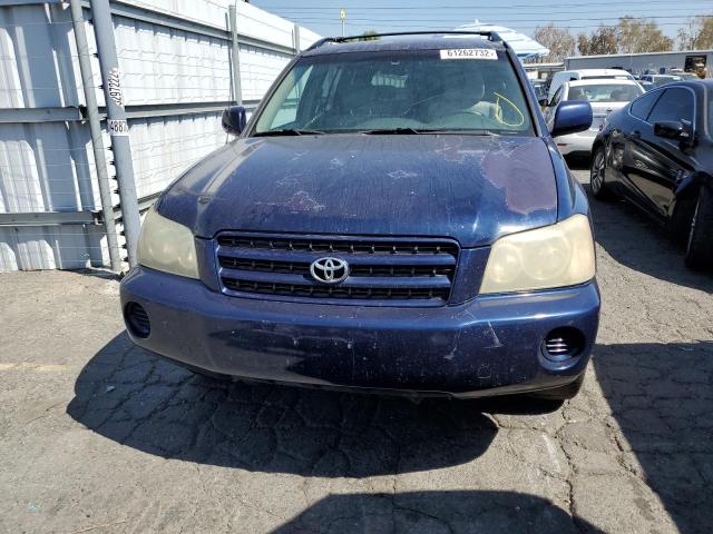 Photo 5 from auction – 2003 TOYOTA HIGHLANDER with VIN JTEGF21A330111271