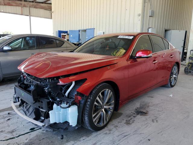 Photo 2 from auction – 2021 INFINITI Q50 SENSOR with VIN JN1EV7CP4MM706723