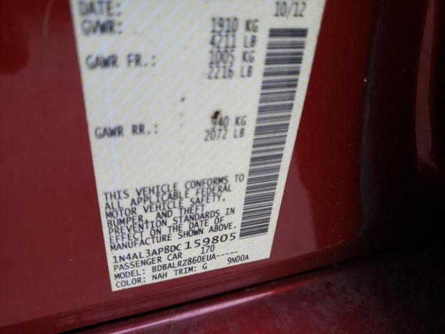 Photo 10 from auction – 2013 NISSAN ALTIMA 2.5 with VIN 1N4AL3AP8DC159805