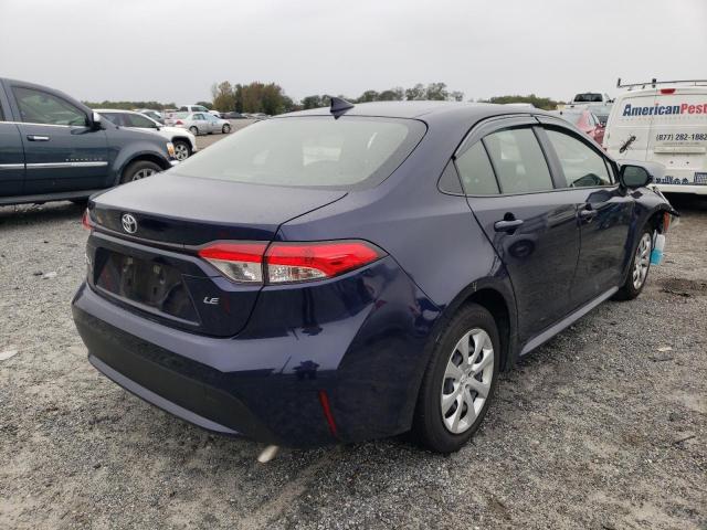 Photo 4 from auction – 2022 TOYOTA COROLLA LE with VIN JTDEPMAE4NJ196593