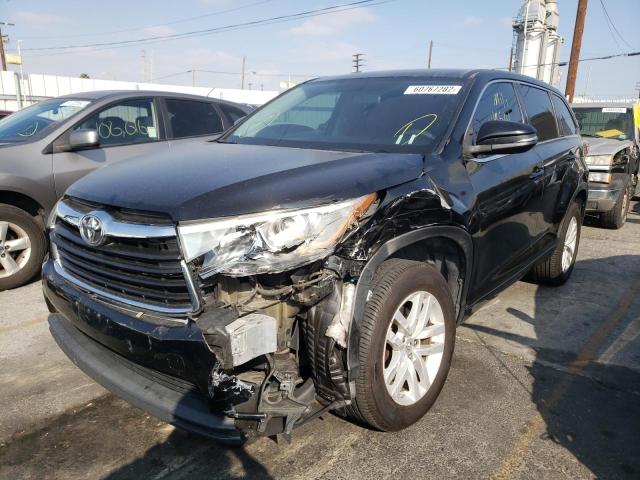Photo 2 from auction – 2015 TOYOTA HIGHLANDER with VIN 5TDZKRFH0FS091084